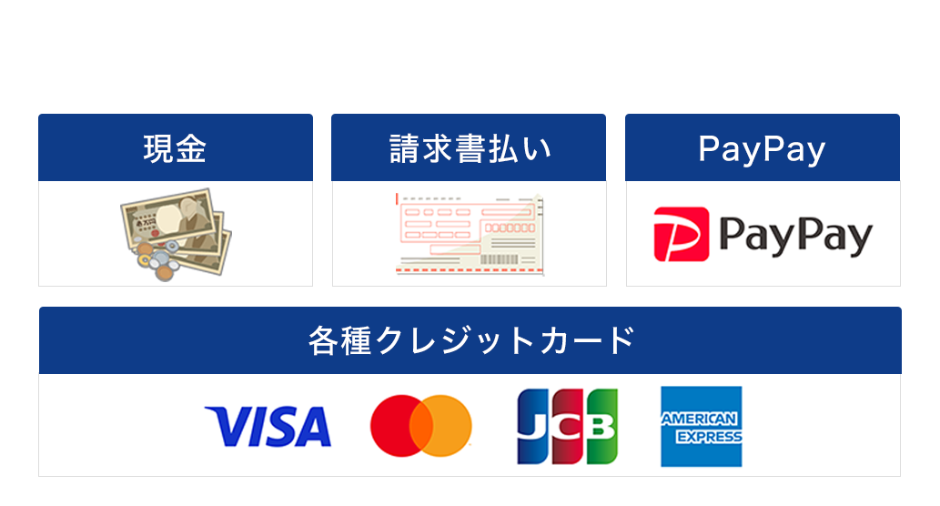 選べるお支払方法